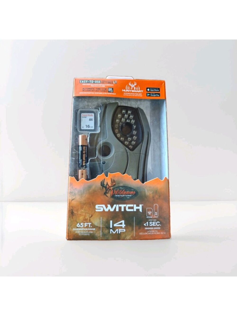 WGI 0697 Switch Lightsout 14 mp trail camera MODEL# EZ14I2T18-20